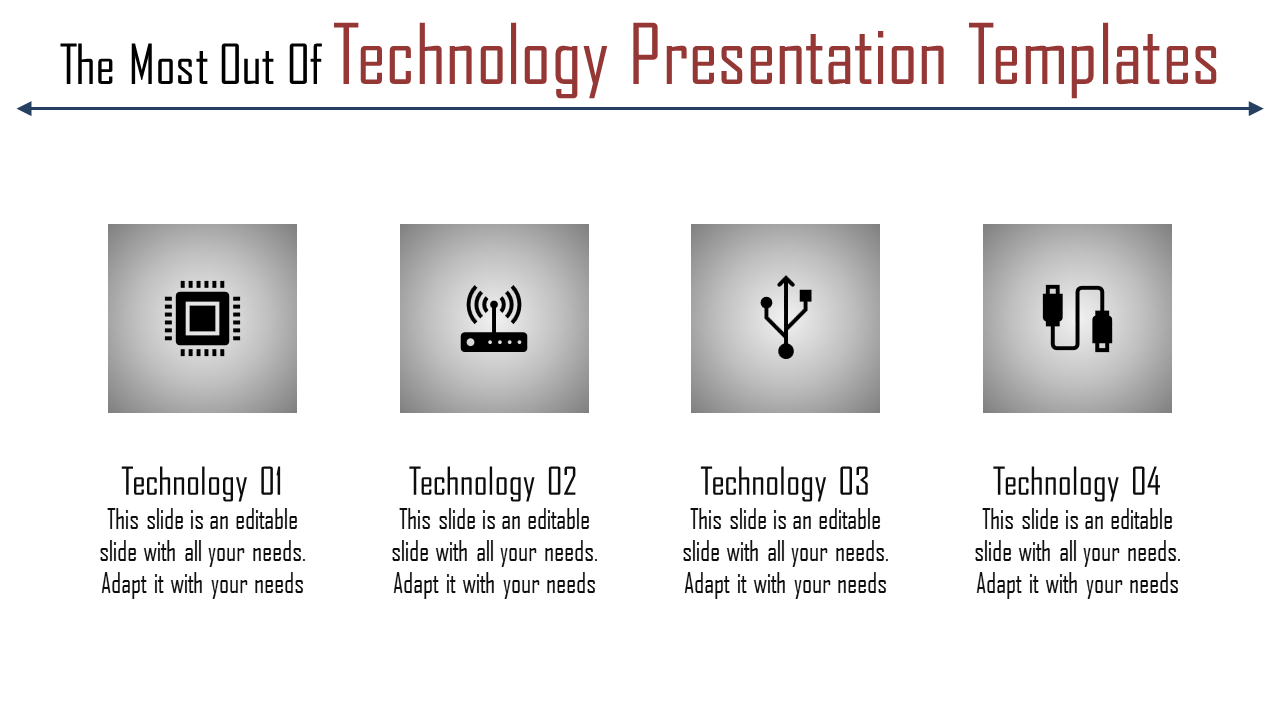 Free - Stunning Technology Presentation Templates Designs